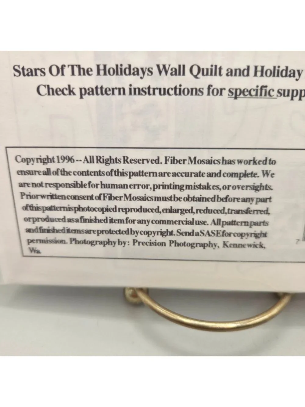 A Few Favorite Things Quilt Pattern Kit Fiber Mosaics Santa Angel Gingerbread